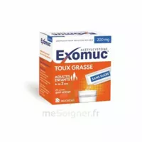 Exomuc 200 Mg, Granulés Pour Solution Buvable En Sachet 24 Sachets/3g à Saint-Avold