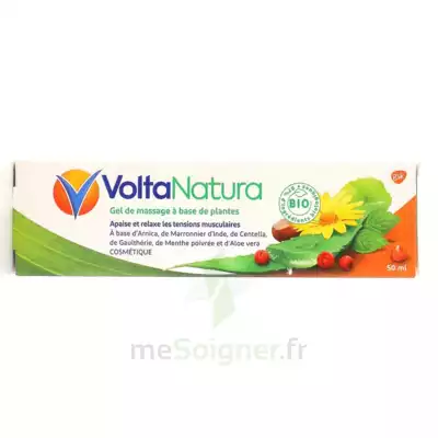 Voltanatura Gel De Massage Plantes Bio T/50ml à Saint-Avold