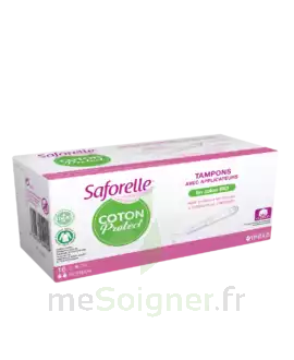Saforelle Coton Protect Tampon Avec Applicateur Normal B/16 à Saint-Avold